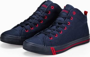 Ombre Buty męskie granatowe r. 45 (T304) 2