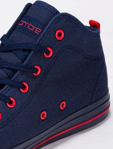 Ombre Buty męskie granatowe r. 45 (T304) 4