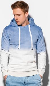 Ombre Bluza męska niebieska r. L (B1048) 1