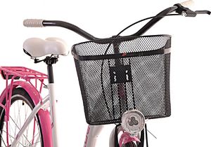 Kozbike Rower miejski damski 26 biało-różowy (26K19-S1) 4