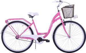 Kozbike Rower miejski K4 28" różowy 4