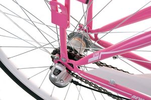 Kozbike Rower miejski damski 28" różowy 5
