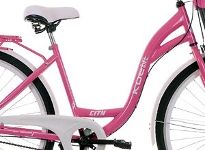 Kozbike Rower miejski damski 28" różowy 6