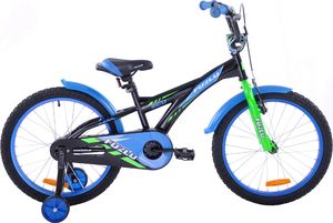 Fuzlu Rower dziecięcy 20 Eco czarno-niebieski 1