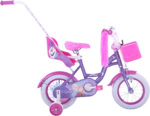 Fuzlu Rower dziecięcy 12 Kraina Lodu Disney FROZEN Elsa i Anna violet uniwersalny 1