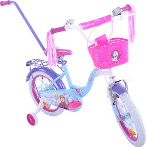 Fuzlu Rower dziecięcy 16 Kraina Lodu Disney FROZEN Elsa i Anna light blue uniwersalny 3
