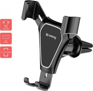 Crong Uchwyt grawitacyjny do samochodu Gravity Auto-Clip CRG-CH4-BLK 2
