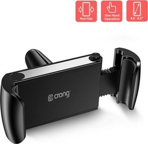 Crong Uchwyt zaciskowy do samochodu Universal Smart CRG-CH2-BLK 2