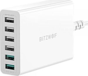 Ładowarka Blitzwolf BW-S15 6x USB-A  (BLZ255WHT) 2