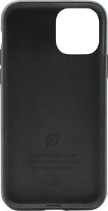 Puro PURO Green Compostable Eco-friendly Cover - Ekologiczne etui iPhone 11 Pro (czarny) 2