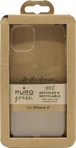 Puro PURO Green Recycled Eco-friendly Cover - Ekologiczne etui iPhone 11 (przezroczysty) 2