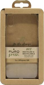 Puro PURO Green Recycled Eco-friendly Cover - Ekologiczne etui iPhone XR (przezroczysty) 2