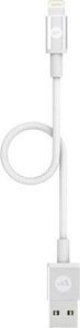 Kabel USB Mophie USB-A - Lightning Biały (MPH034WHT) 1