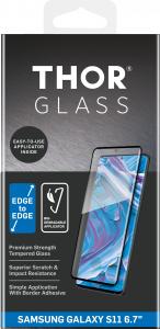 Thor Szkło hartowane Edge to Edge/Full Screen z aplikatorem do Galaxy S20+ 2