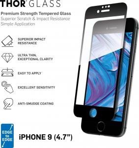 Thor Szkło hartowane Edge to Edge z aplikatorem do iPhone SE 2020 2