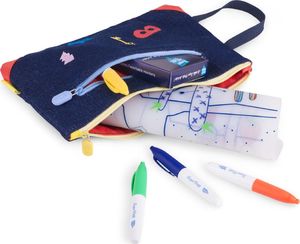 SuperPetit Torebka/ Saszetka Dżinsowa Czerwona 3