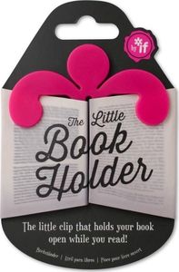 IF Little Book Holder - uchwyt do książki - różowy 1