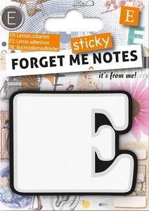 IF Forget me sticky notes kart samoprzylepne litera E 1