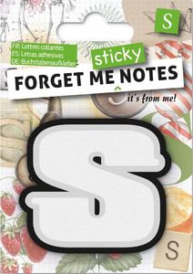 IF Forget me sticky notes kart samoprzylepne litera S 1