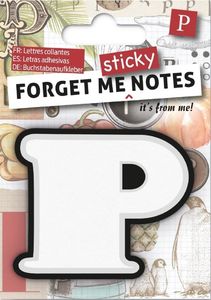 IF Forget me sticky notes kart samoprzylepne litera P 1