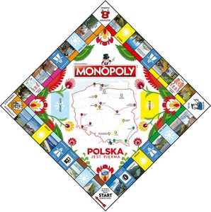 Winning Moves Gra planszowa Monopoly Polska jest piękna 3