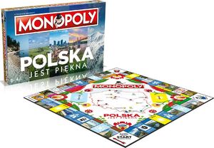 Winning Moves Gra planszowa Monopoly Polska jest piękna 5
