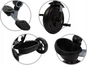 Kidwell Rowerek trójkołowy AXEL szary Titanium Grey kidwell 11