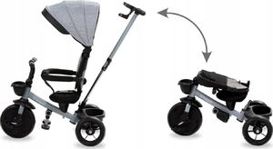 Kidwell Rowerek trójkołowy AXEL szary Titanium Grey kidwell 5