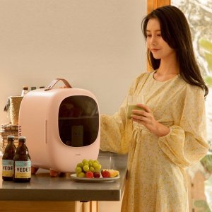 Baseus Zero Space Refrigerator Różowa 8 l 5