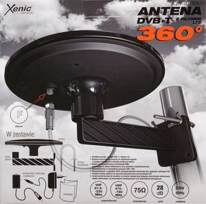 Antena RTV Xenic Antena 360 Xenic AV 9018BO 4