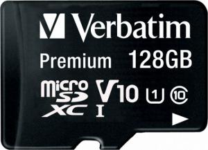 Karta Verbatim Premium MicroSDXC 128 GB Class 10 U1 V10 (44085) 1