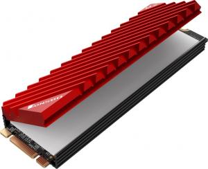 Jonsbo Radiator do dysku M.2-3 Czerwony 4