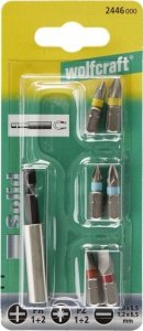 Wolfcraft Zestaw bitów Wolfcraft [7 cz.] 2