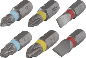 Wolfcraft Zestaw bitów Wolfcraft [7 cz.] 4