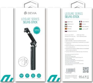 Selfie stick TelForceOne Devia selfieStick Leisure 8-pin czarny 5