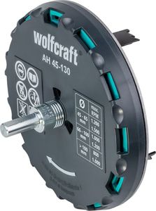 Wolfcraft Otwornica regulowana Wolfcraft 45 - 130 mm 6