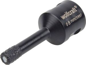 Wolfcraft Otwornica diamentowa do płytek 8 mm Wolfcraft Ceramic/M14, super szybka 1
