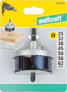 Wolfcraft Otwornica uniwersalna 25,32,38,45,50,56,62 mm Wolfcraft 3