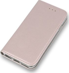 TelForceOne Pokrowiec Smart Magnetic do Huawei P40 Lite E różowo-złoty 1
