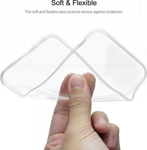 TelForceOne Nakładka Slim 1 mm do Lenovo K5 transparentna 5