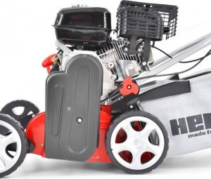 Hecht Wertykulator spalinowy do trawy aerator 2w1 moc 5.5 KM + 2 wałki metalowa obudowa 4