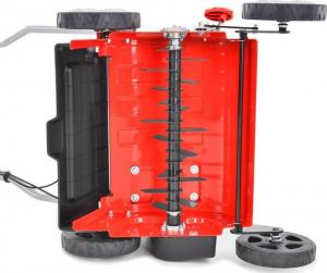 Hecht Wertykulator spalinowy do trawy aerator 2w1 moc 5.5 KM + 2 wałki metalowa obudowa 8