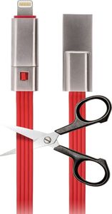 Kabel USB Forever Wtyczka prosta USB-A - 1.5 m Czerwony (70917) 1
