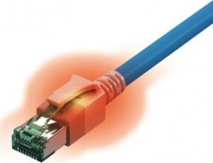 SACON SACON S/FTP Kabel Kat.6A 1m blau 1