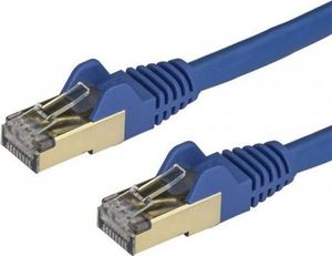 StarTech STARTECH.COM 7,5m CAT6a-Kabel - Blau - RJ45-Ethernet-Kabel - Snagless - STP - Kupferdraht - 10 Gbit 6ASPAT750CMBL 1