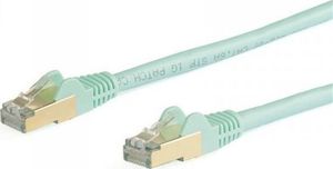 StarTech STARTECH.COM 10m CAT6a-Ethernet-Kabel - Trkis - RJ45-Ethernet-Kabel - Snagless - STP-Kabel - Kupfer - 10-Gbit Netzwerkkabel 1