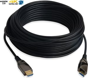 Kabel Techly HDMI - HDMI 50m czarny (ICOC-HDMI-HY2-050) 2