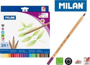 Milan Kredki ołówkowe metalizowane 24 kolory (198075) 1