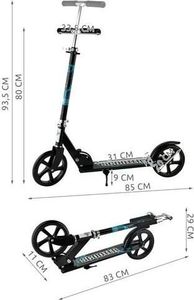 Hulajnoga H6358 Czarny (365718-uniw) 10