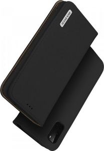 Dux Ducis DUX DUCIS Wish skórzane etui pokrowiec ze skóry naturalnej Samsung Galaxy S20 czarny 2